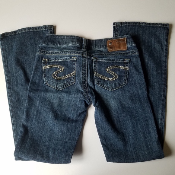 Silver Flare Jeans - Picture 4 of 7